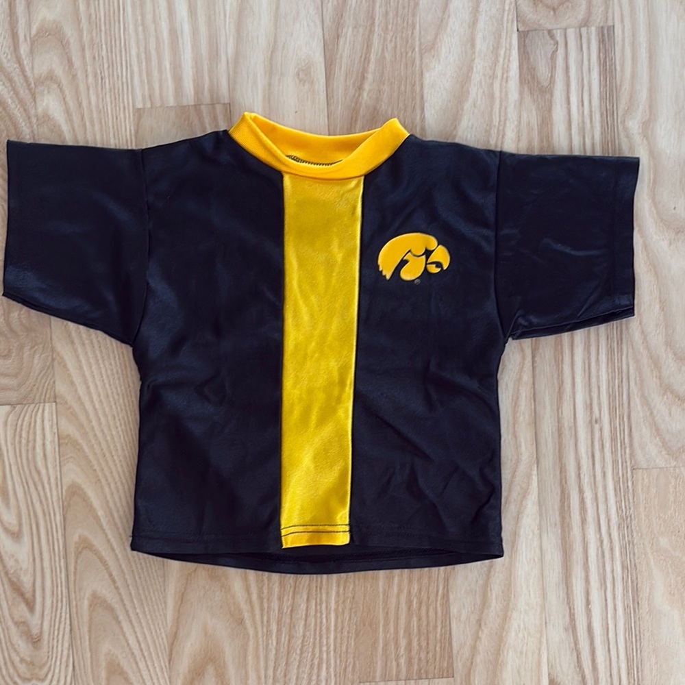 Kids Black and Yellow Short Sleeve Tee